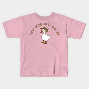 Certified silly goose Kids T-Shirt